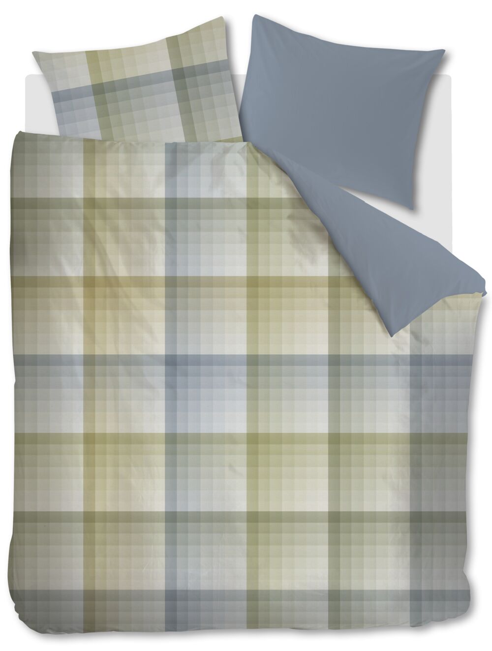 Beddinghouse Sil - 260 x 200/220 cm - Blauw Groen
