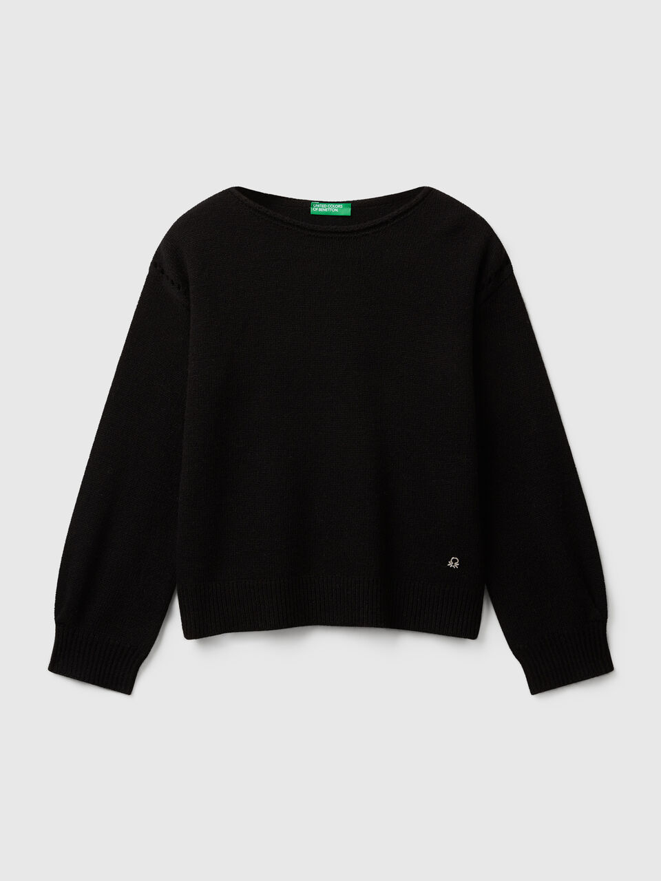 Sweater in viscose blend