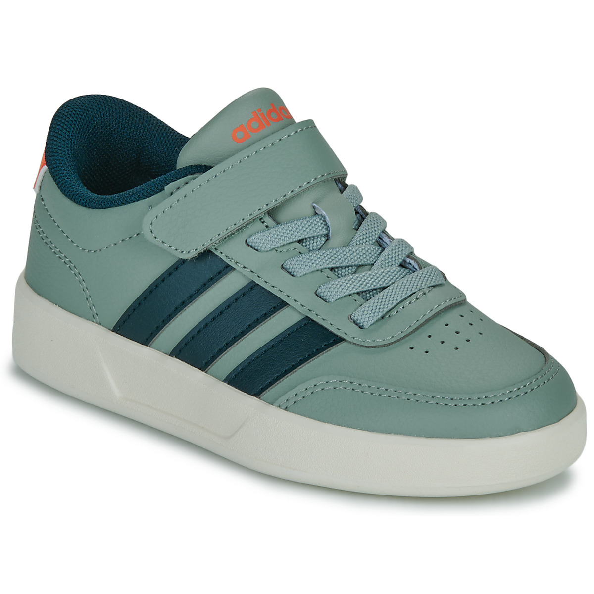 adidas - BREAKNET 3.0 EL C - Green / Orange