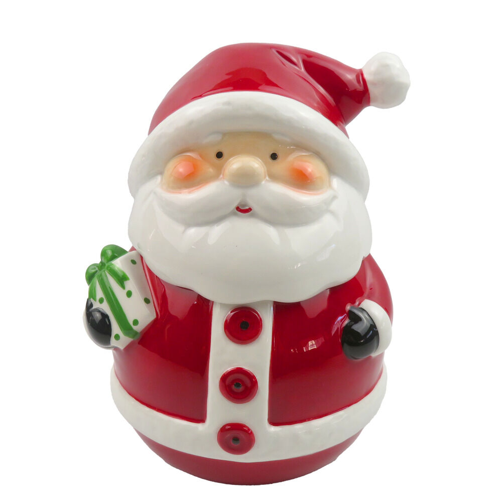 Bonbonnière Père No&euml;l H19,7cm
