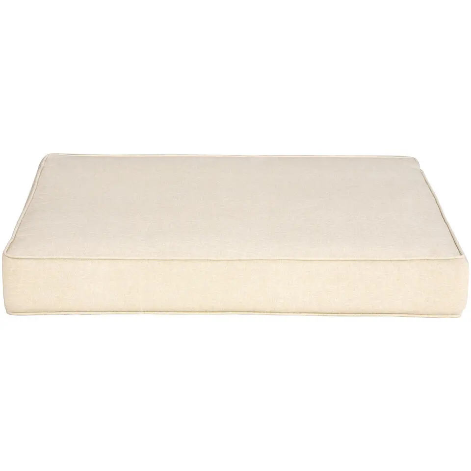 Loungekussen Brest zit - zand - 73x73x11 cm