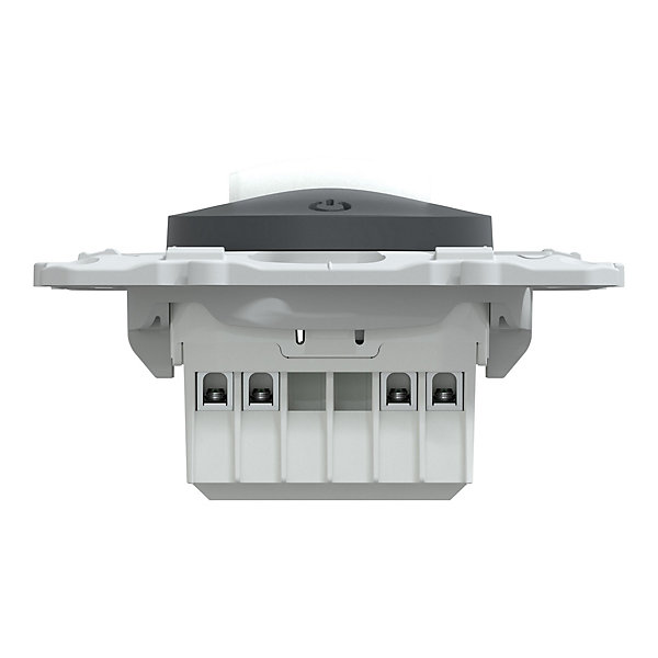 Interrupteur détecteur de présence et de mouvement complet Schneider Electric Ovalis anthracite