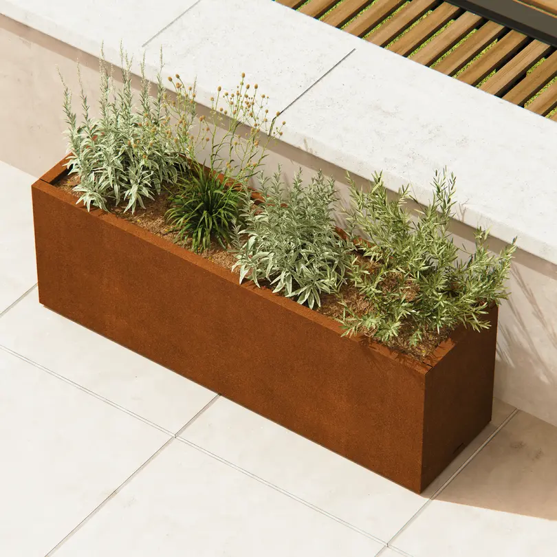 Hochbeet Corten Steel