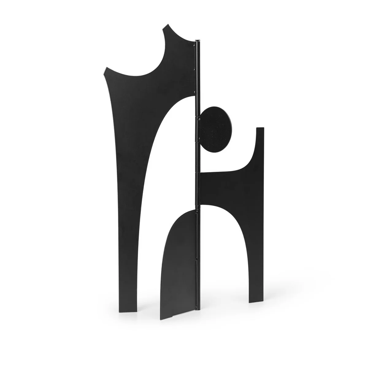 Ferm Living - Contour Skulptur faltbar, schwarz