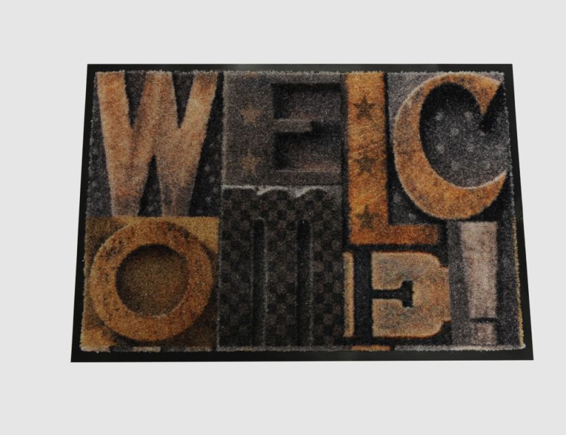 Schmutzfangmatte Welcome