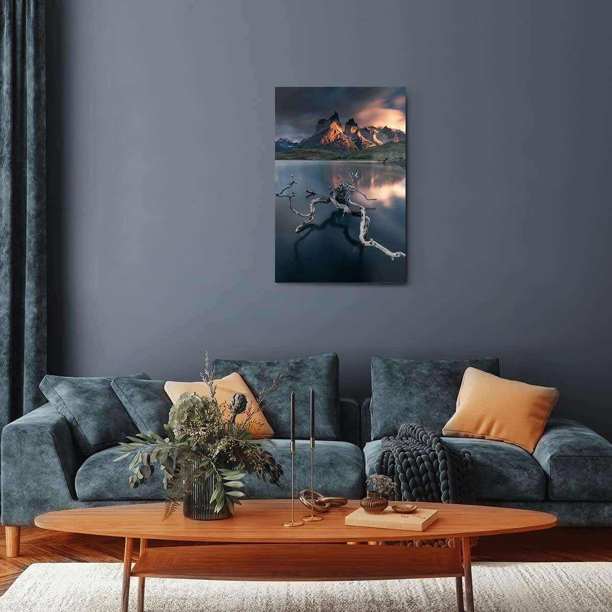 GRANDS ESPACES - Tableau sur toile élément naturel 45x65 cm