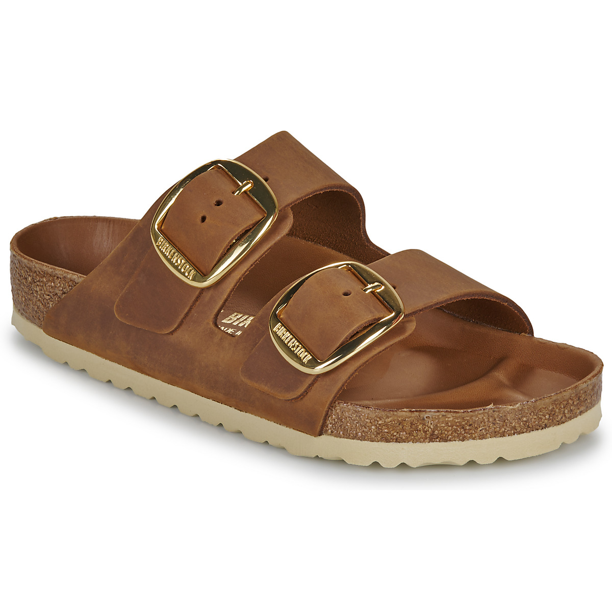 BIRKENSTOCK - Arizona Big Buckle - Oiled / Leather / Cognac / Regular