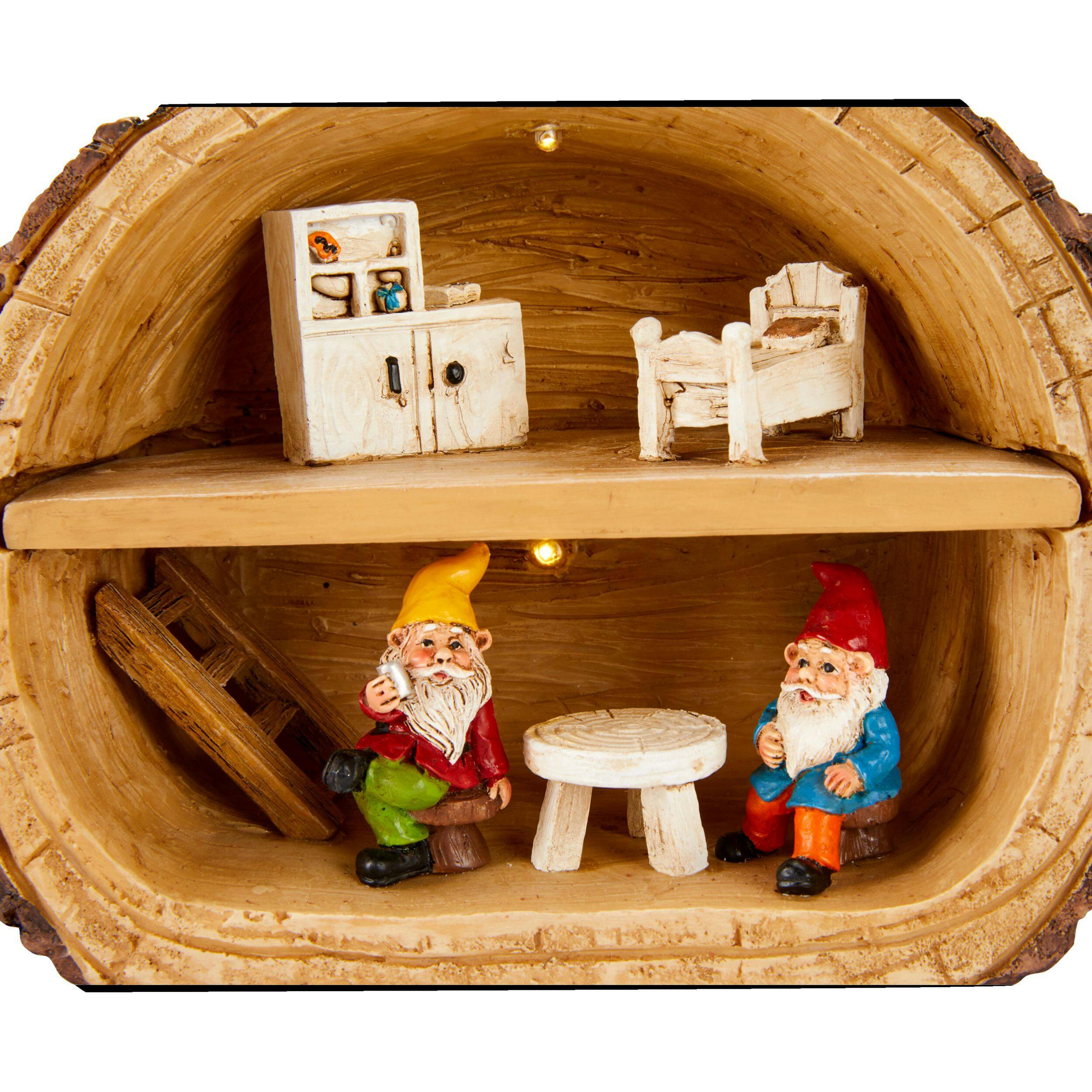 For Living Enchanted Gnome Cabin Garden Kit