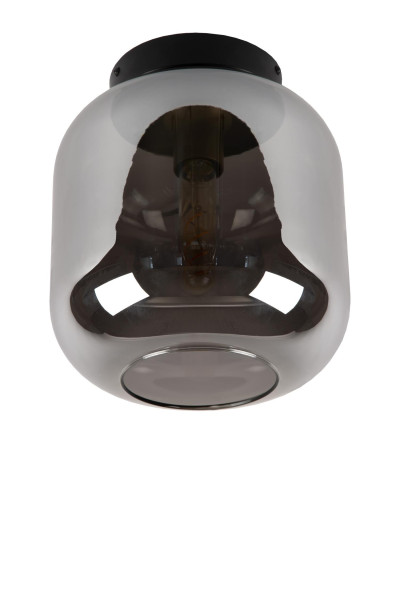 Lampa sufitowa szaro-odcienie szarości-czarna JOANET 1xE27x40W Lucide