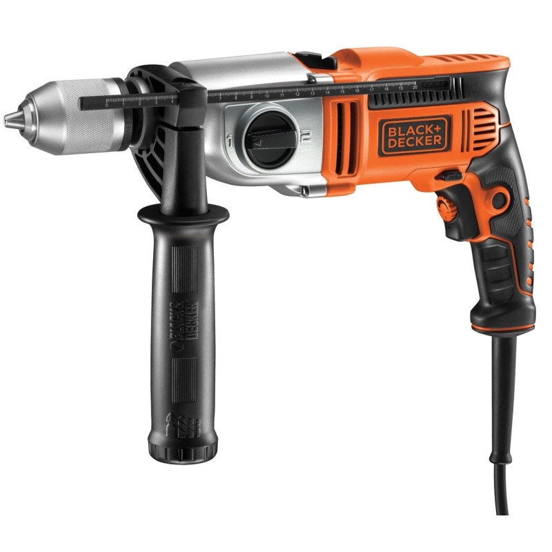 Perceuse à percussion électrique KR911K 910 W BLACK DECKER