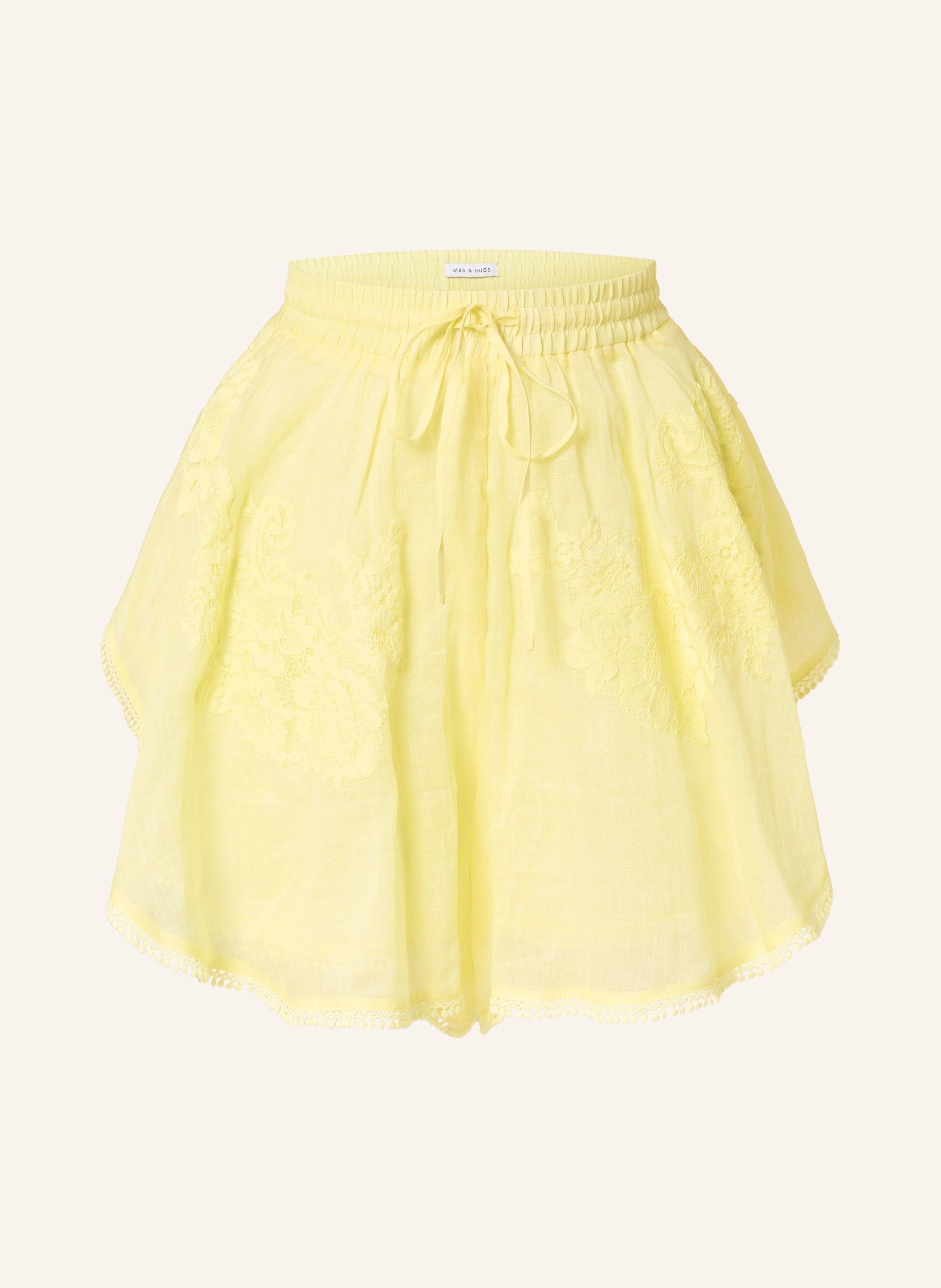 MRS & HUGS Shorts mit Spitze