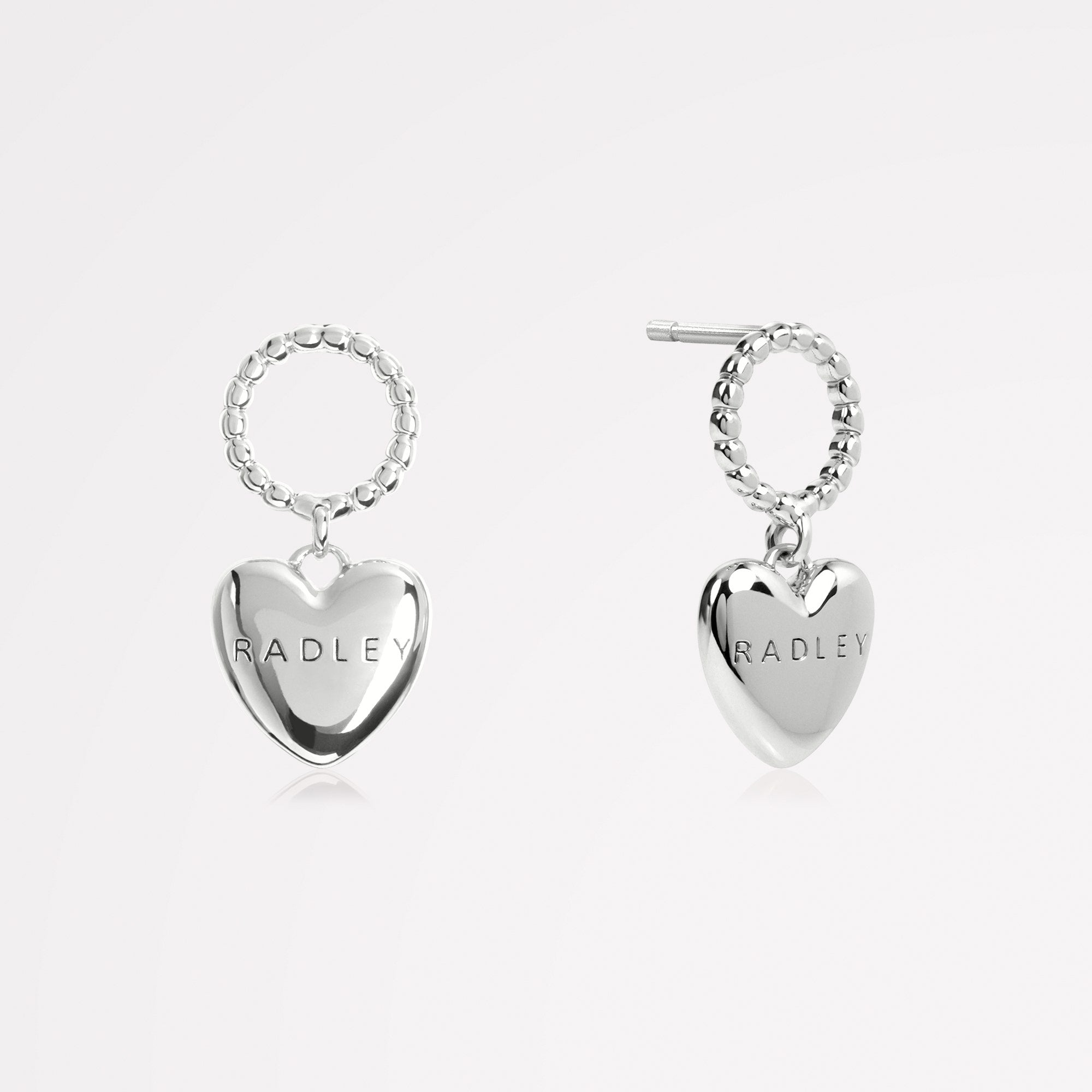 Lovett Way - Hanging Heart Earrings