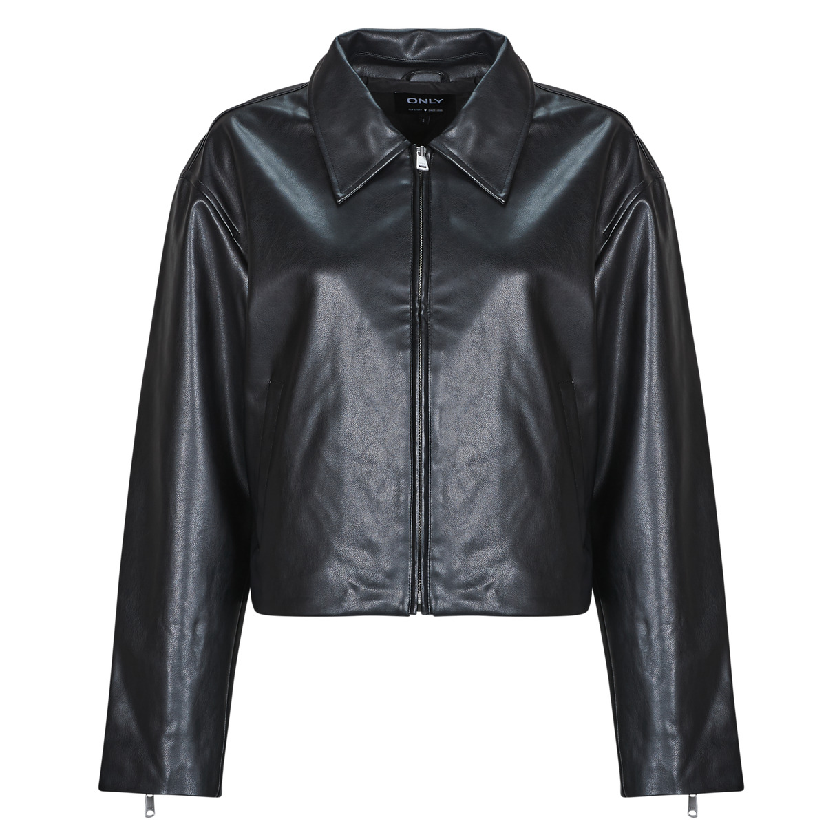 Only - ONLNICKI FAUX LEATHER - Black