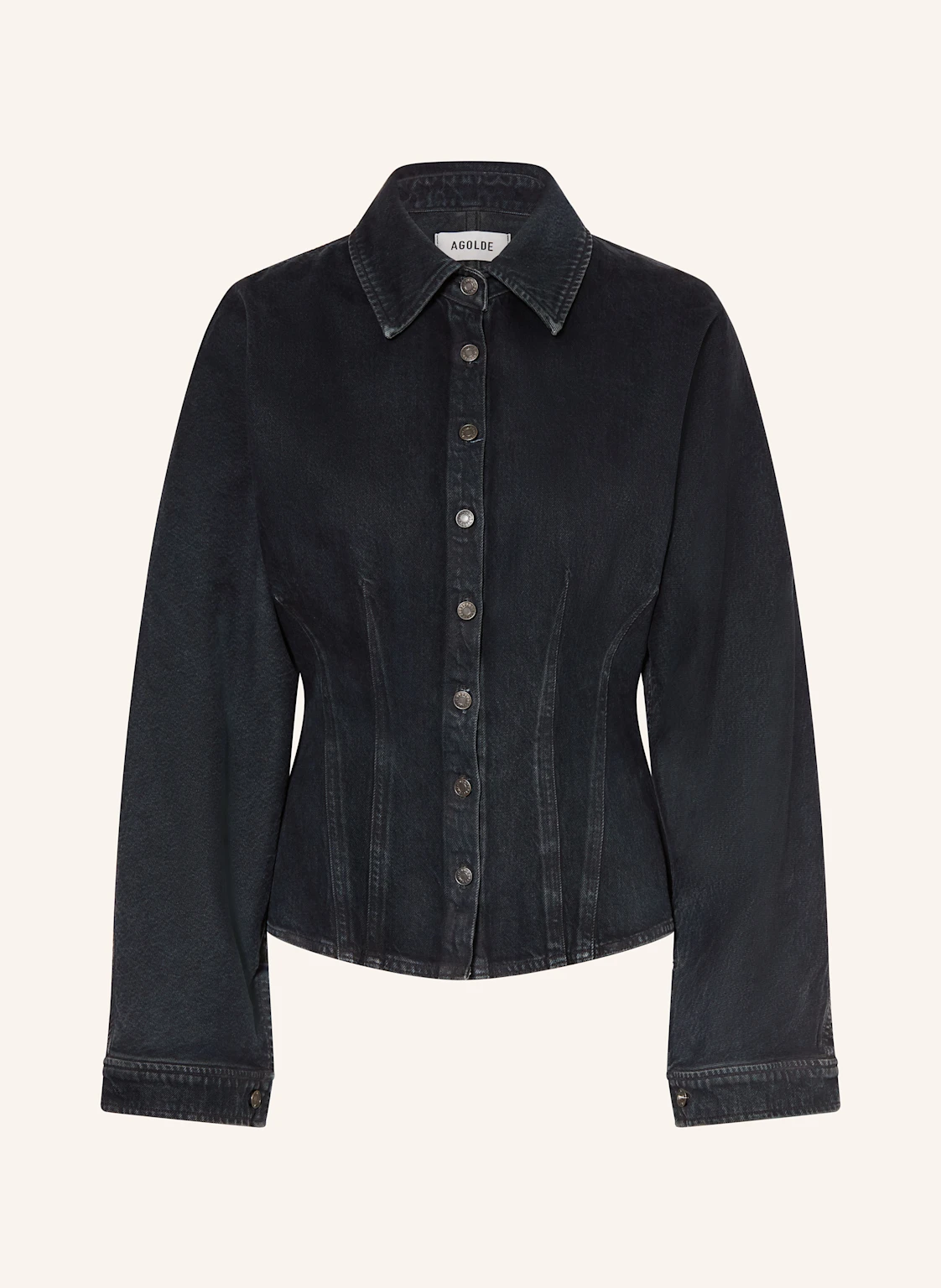 AGOLDE Jeansbluse DEVON
