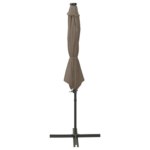Parasol meuble de jardin deporte avec taupe Helloshop26