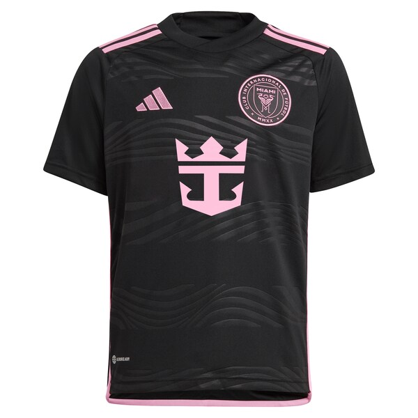 Inter Miami CF adidas Youth 2024 La Noche Replica Custom Jersey - Black