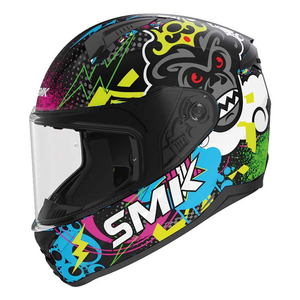 SMK Bionic Chimpz junior full face helmet