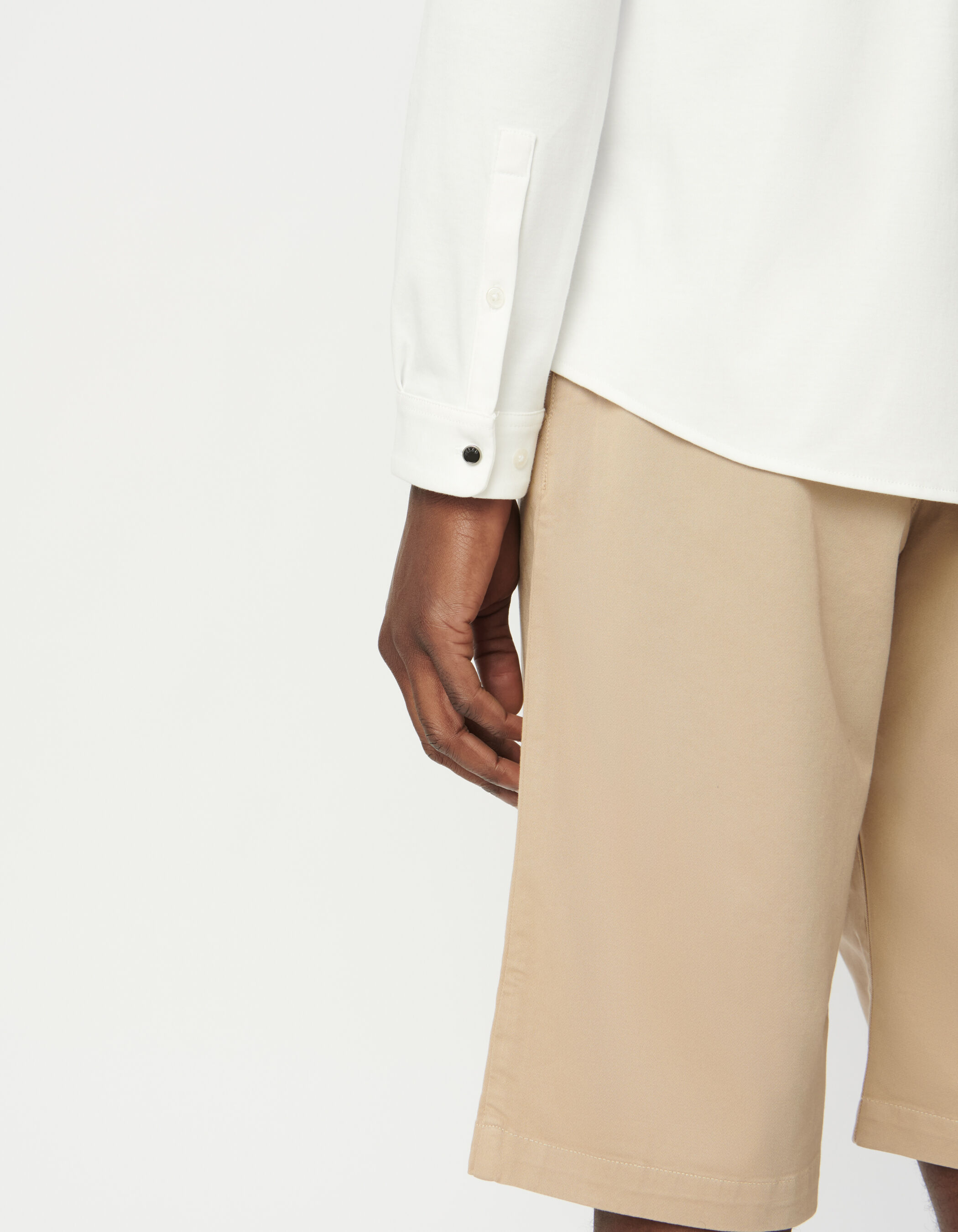 Chemise EASY blanche ABSOLUTE DRY en maille Homme