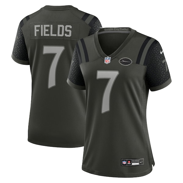 Justin Fields New York Jets Nike Women's 2025 Rivalries Collection Game Jersey - Gotham Green