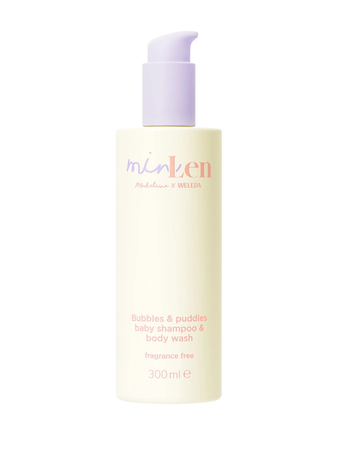 minLen BUBBLES & PUDDLES BABY SHAMPOO & BODY WASH