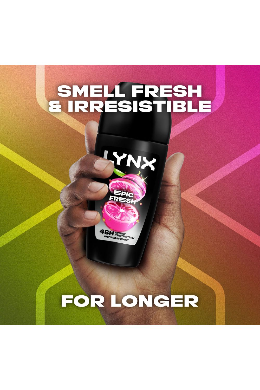 Lynx Epic Fresh Antiperspirant 'Roll On' 48H Protection 50ml,6 Pk