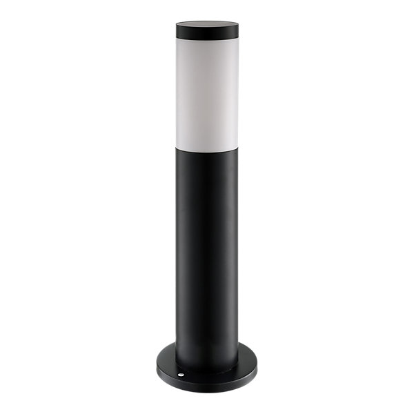 Borne extérieur Hollis taille S noir E27 15W IP44