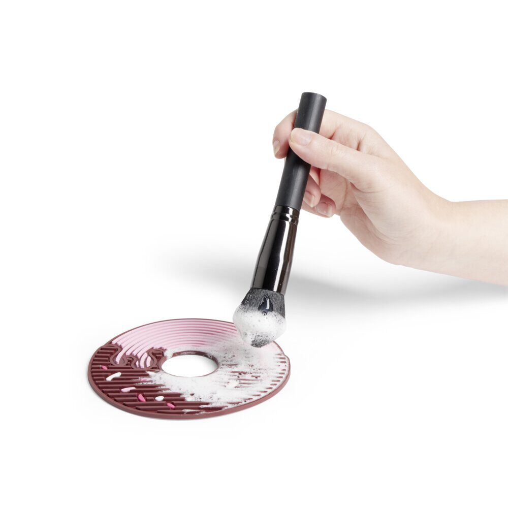 Tapis nettoyant pour pinceaux à maquillage Ø15cm