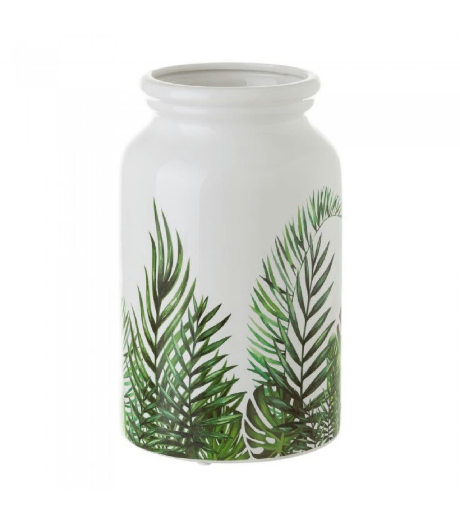 FEUILLAGE - Vase en céramique feuillage H25cm