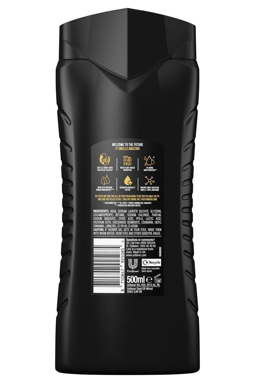 Lynx Africa Shower Gel 500ml with 72H Fresh Antiperspirant 250ml