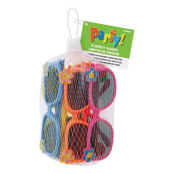 Novelty Sunglasses 6 Pack