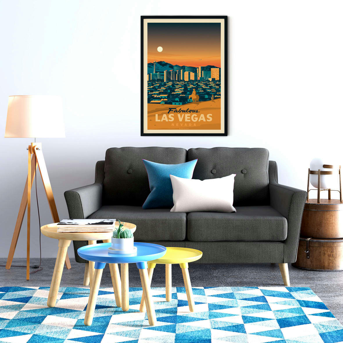 - Affiche Las Vegas  50x70 cm
