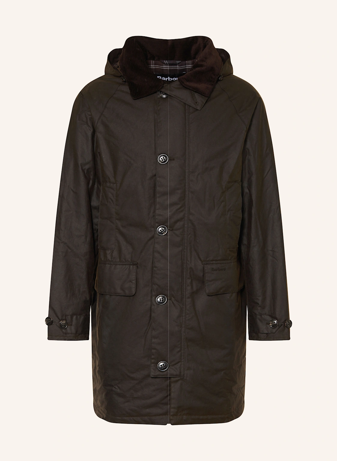 Barbour Parka BEAUDALE WAX mit abnehmbarer Kapuze