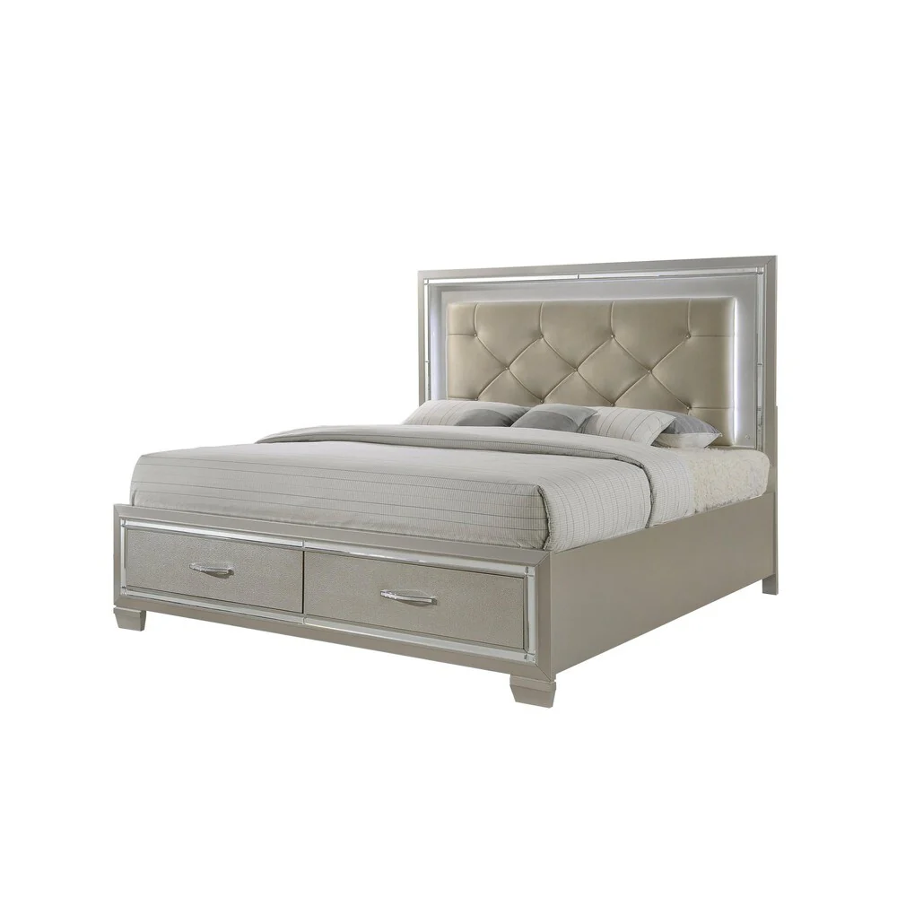Silver Orchid Odette 5-piece Queen Bedroom Set