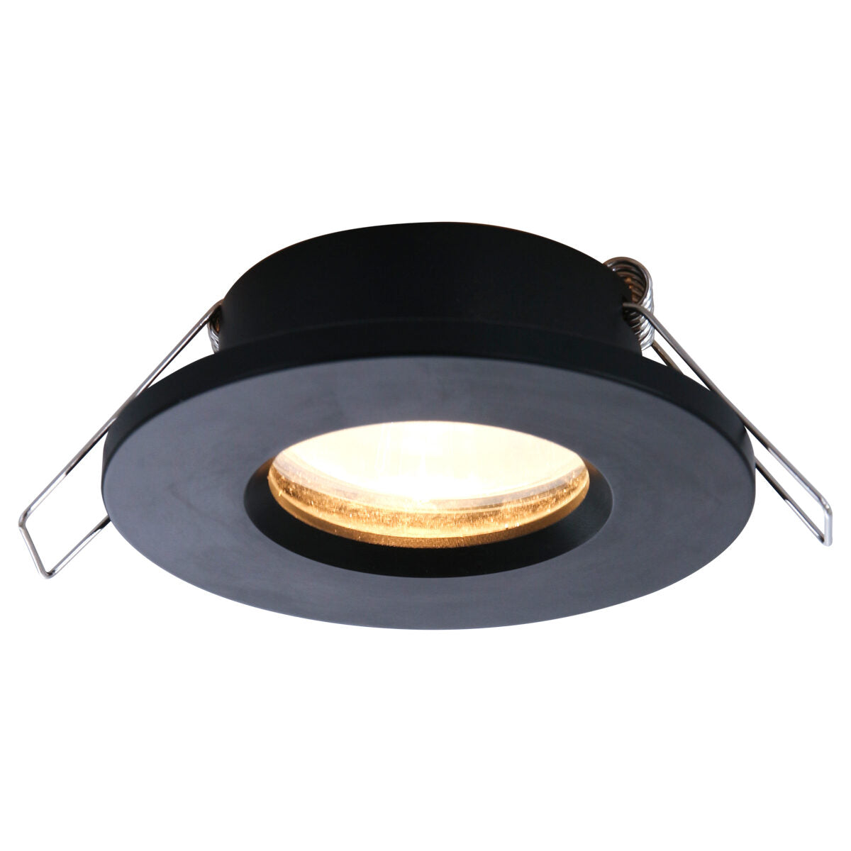Steinhauer - spot - Pelite spot - zwart - metaal - Ø 9cm - GU10 -