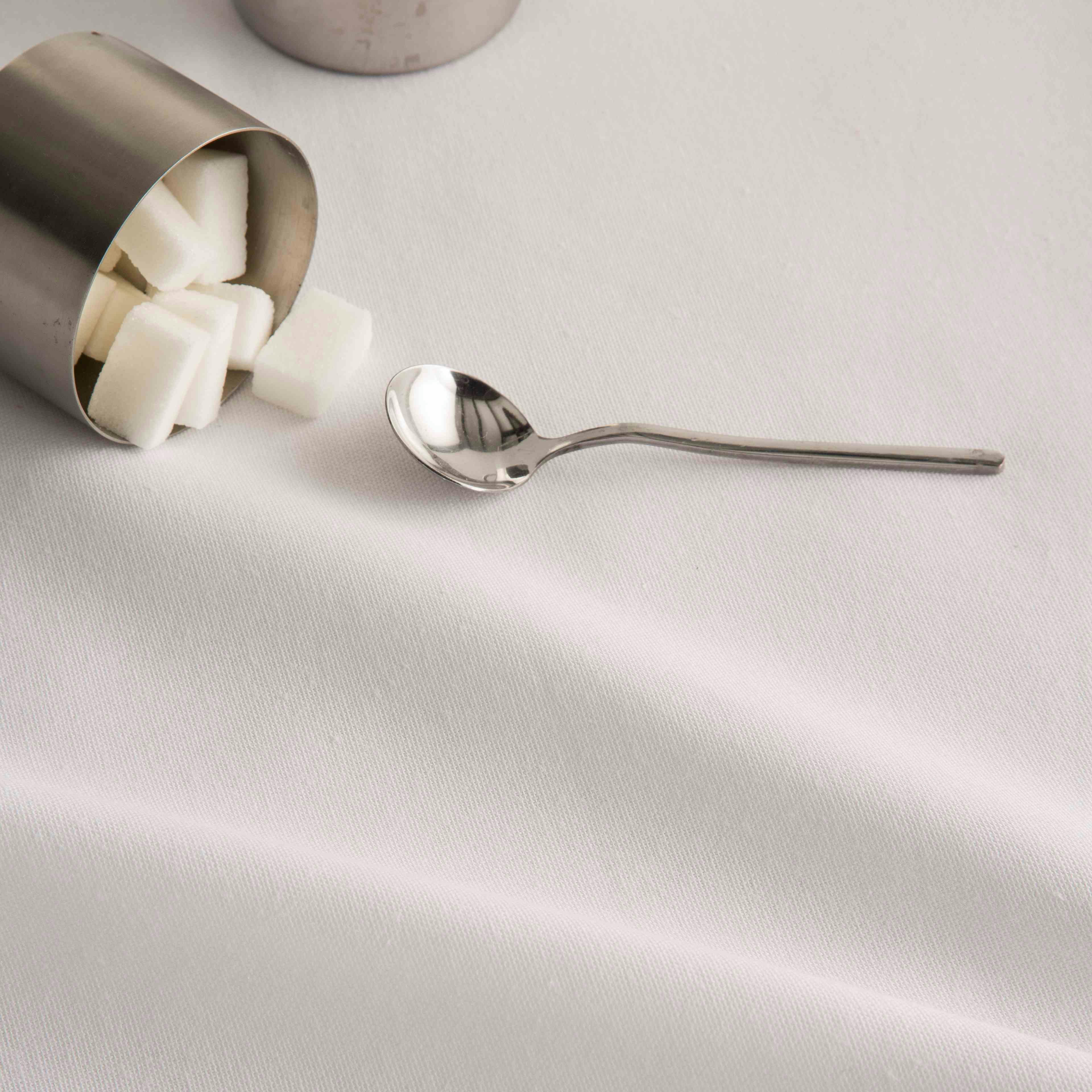 KAHU BLANCO - Nappe en coton biologique blanc avec anti-taches 140x200 cm