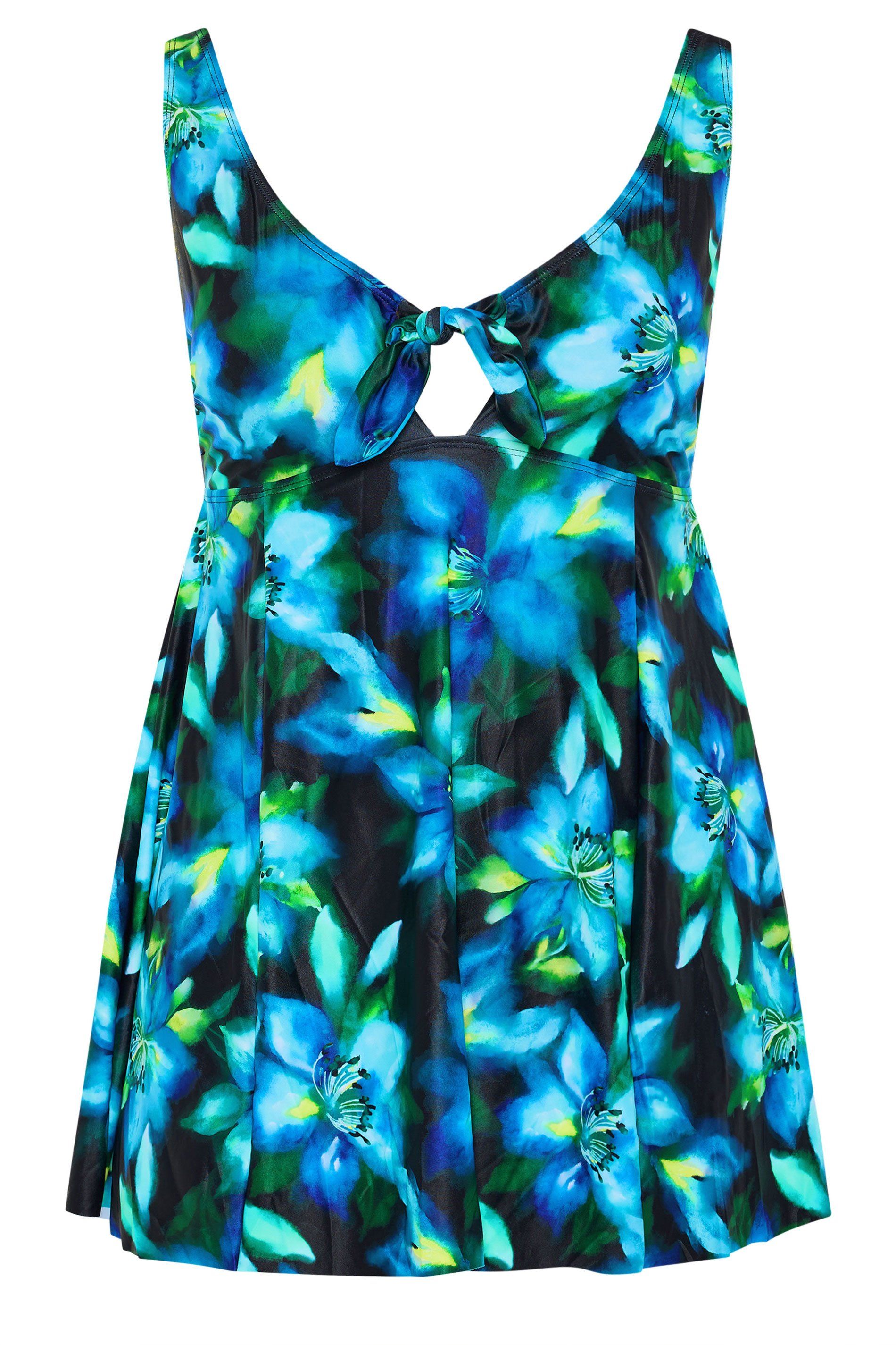 Yours Floral Print Swim Dress
