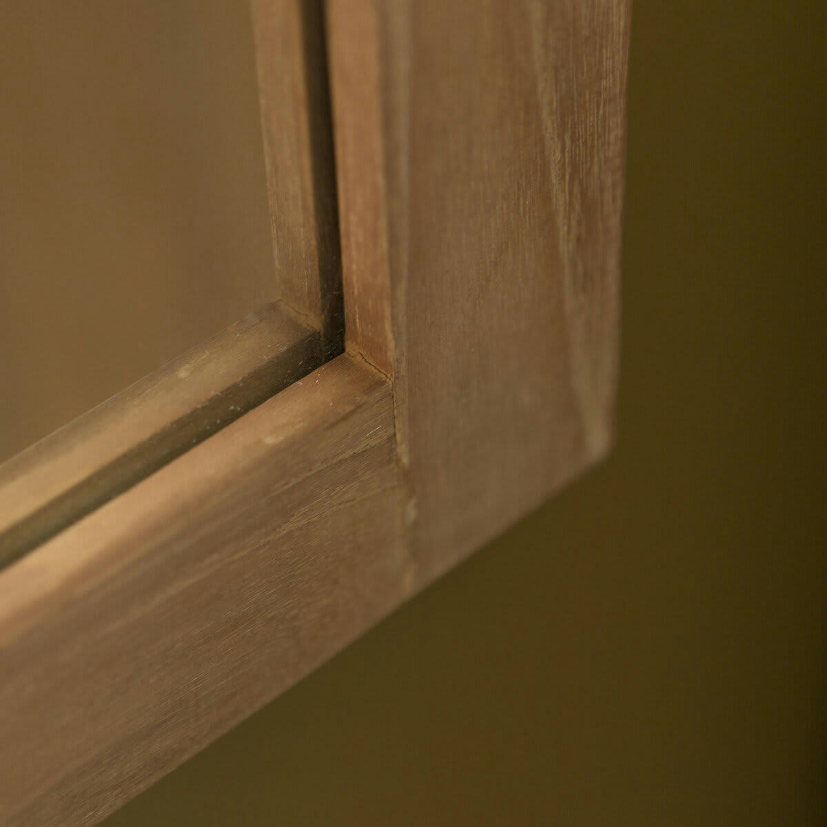 BAHYA - Miroir en Teck 100x50 cm