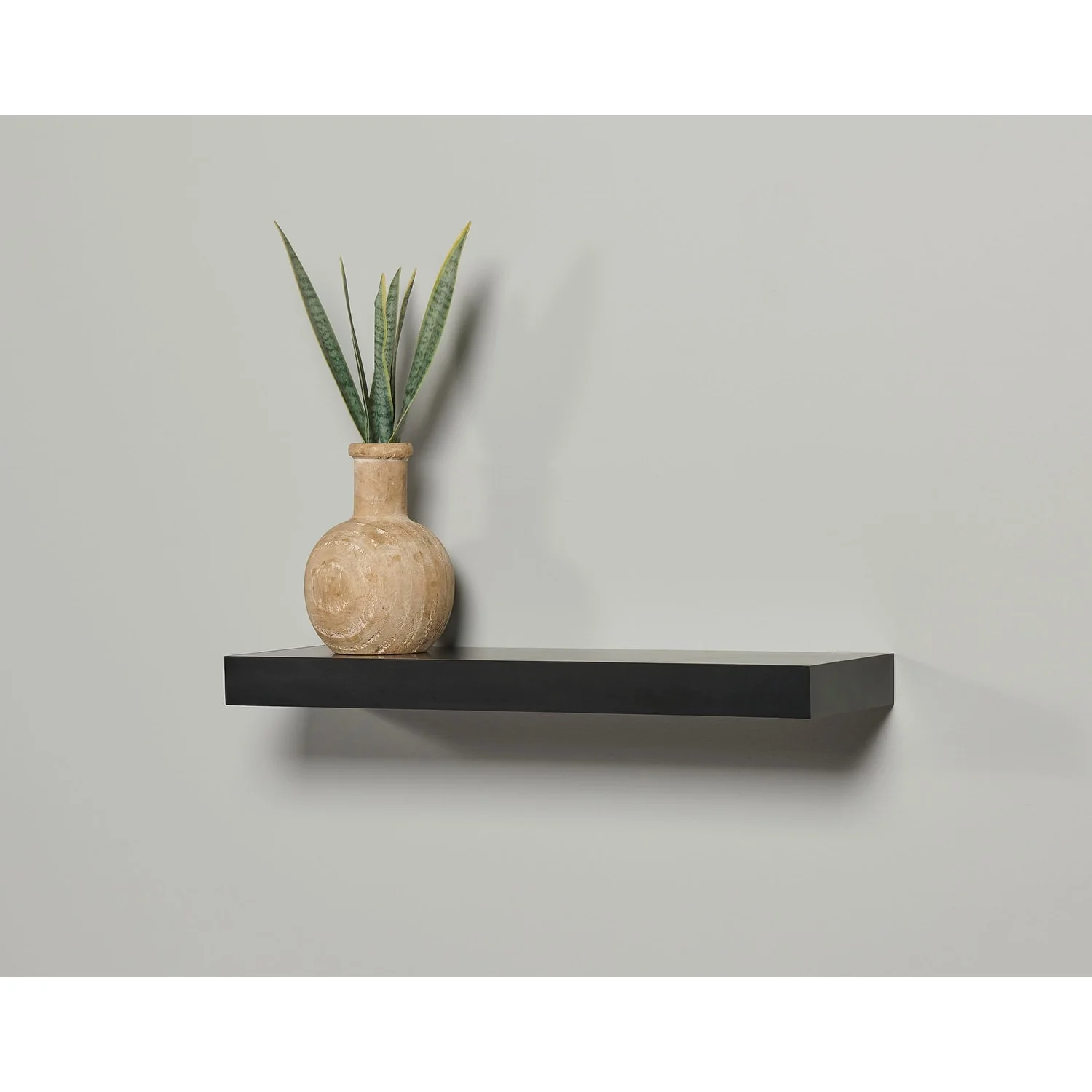 Mini Avalon 6x20 Black Floating shelf - N/A