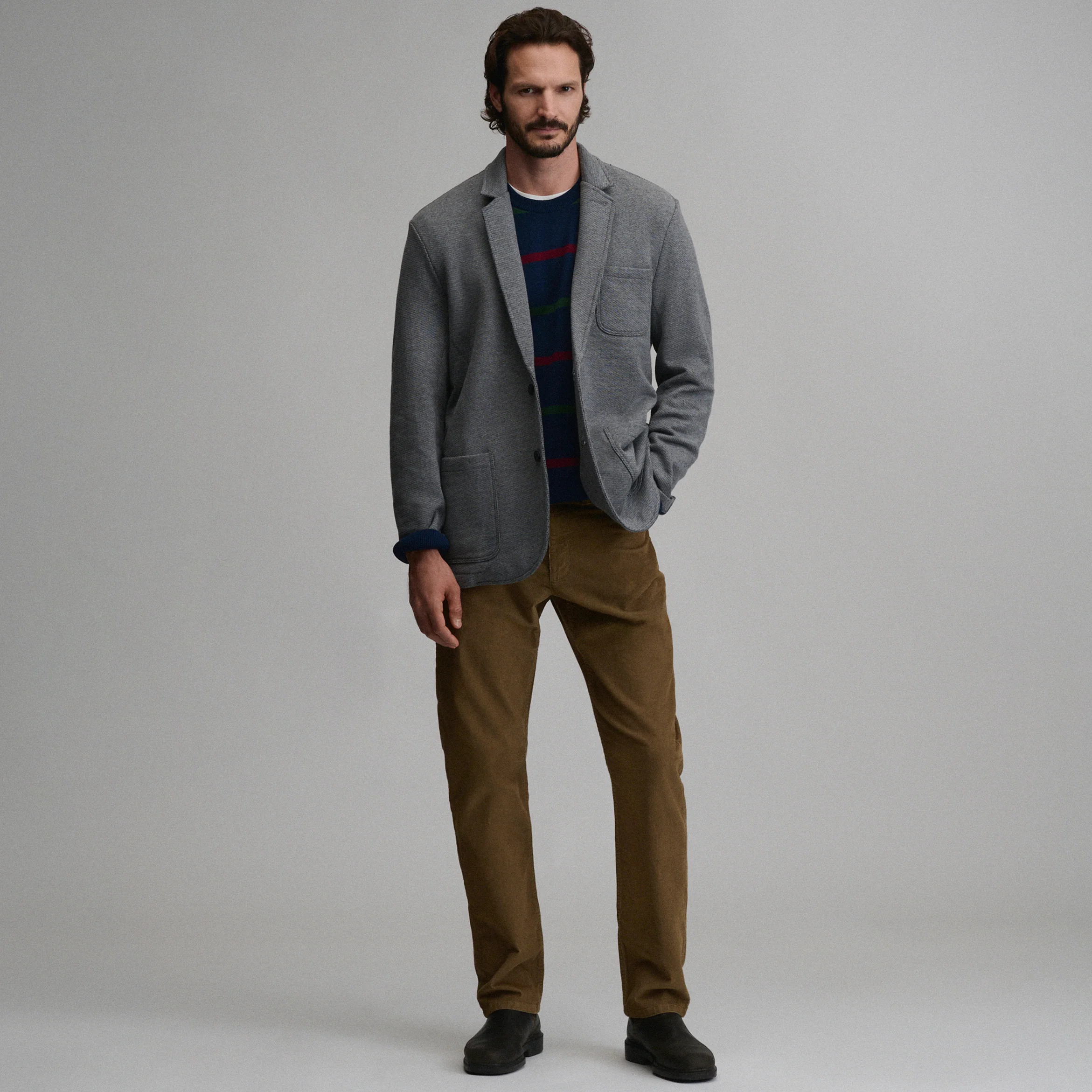 Men's Knit Blazer