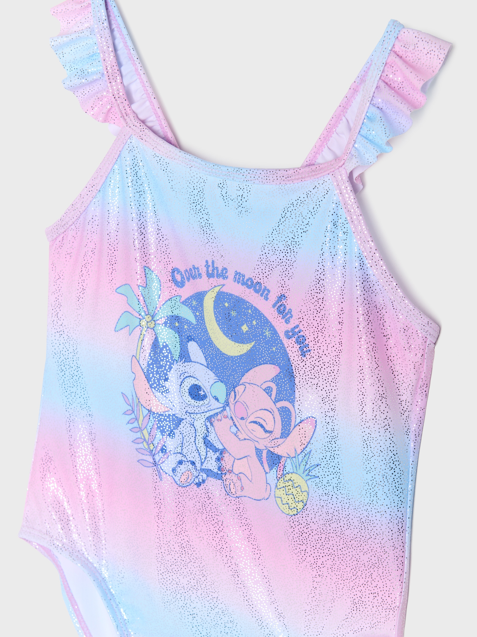 Błyszczący kostium kąpielowy Stitch