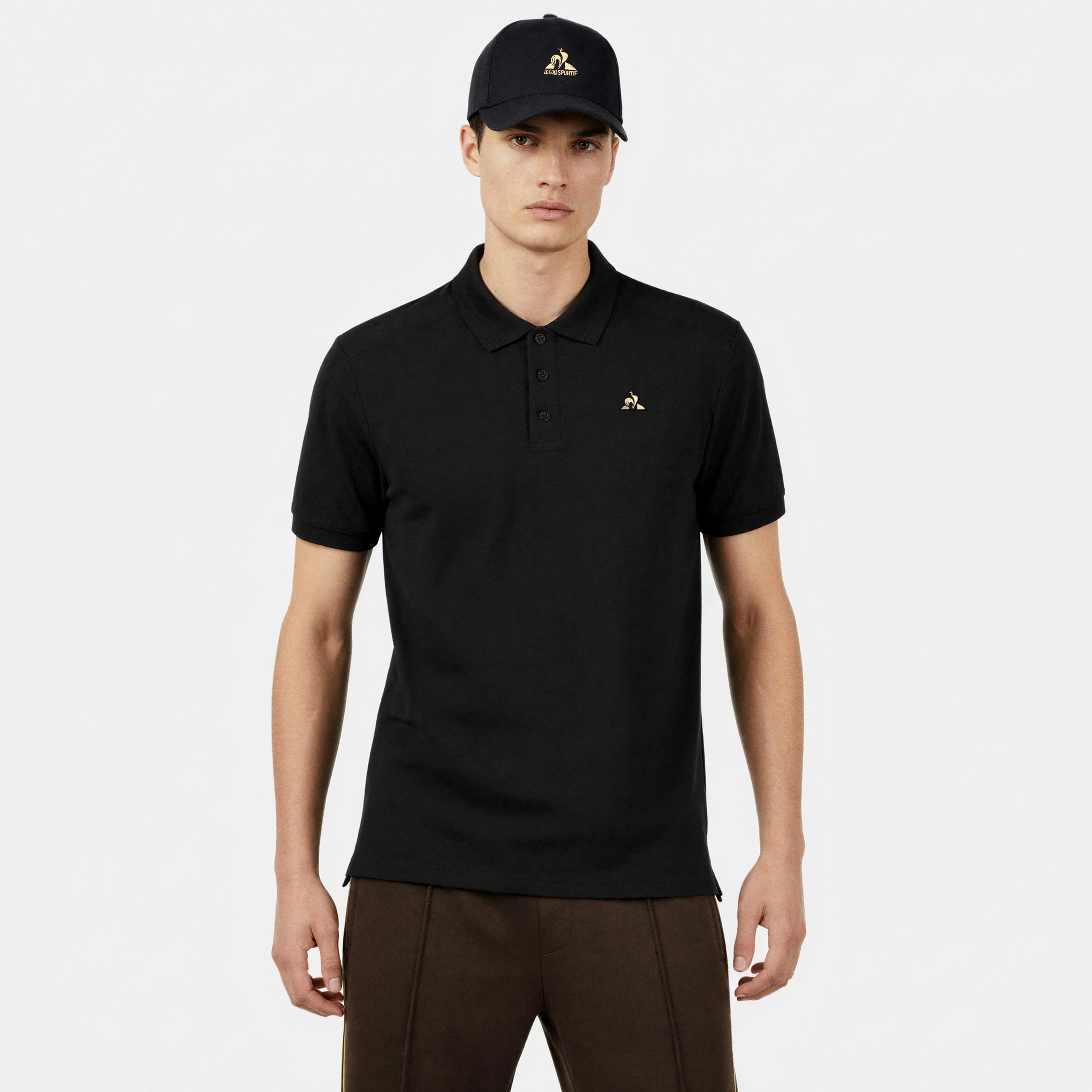 Polo Coq d'or en coton premium