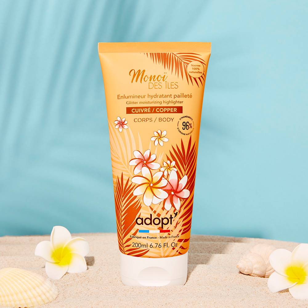 Monoï des ÎlesEnlumineur hydratant - cuivre 200 ml