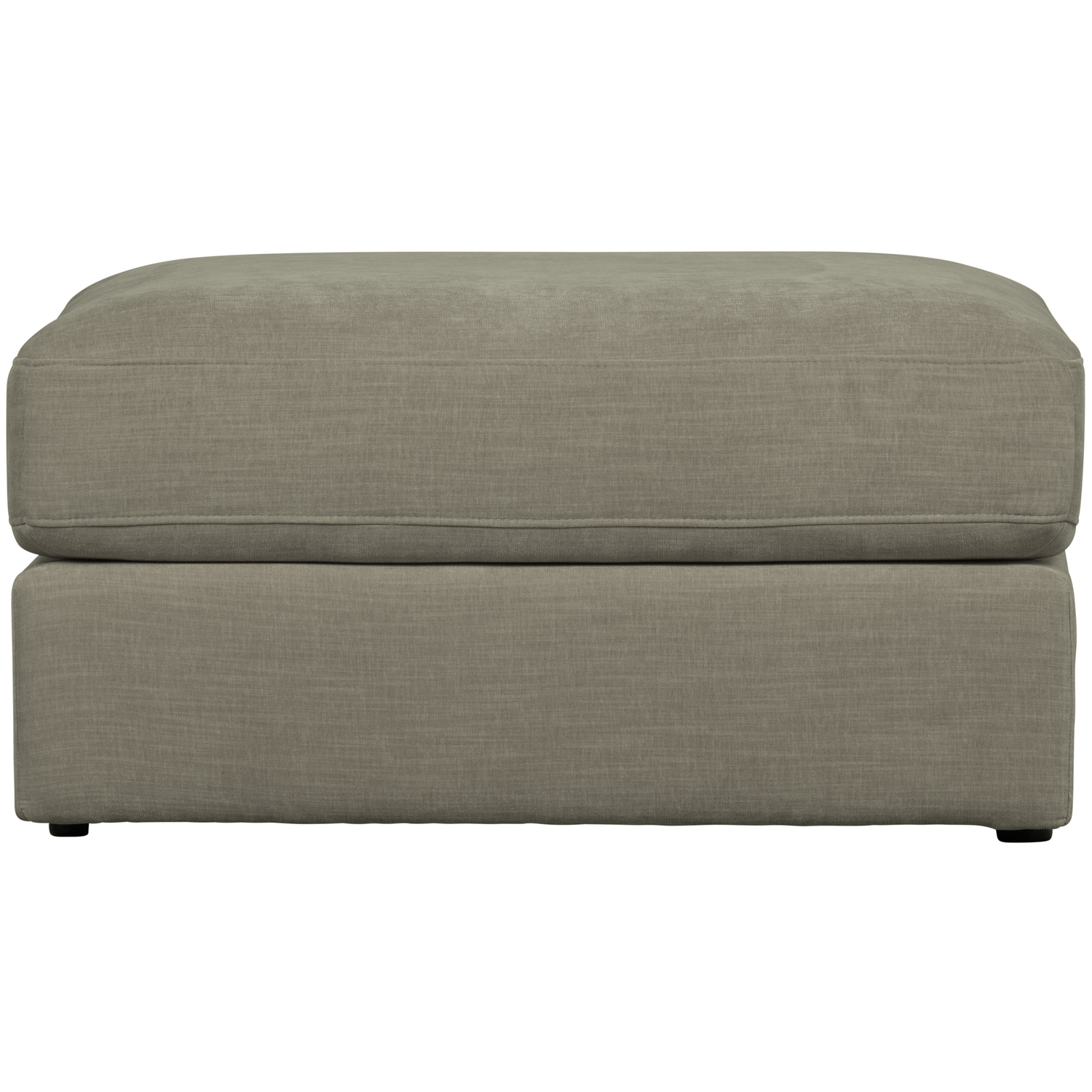 vtwonen hocker Family - Polyester - Warm Grijs - 43x90x98