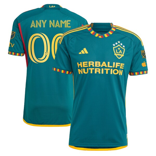 LA Galaxy adidas 2024 LA Kit Authentic Custom Jersey - Green