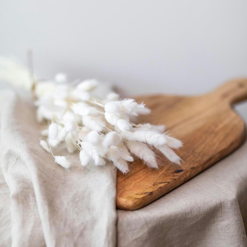 - Botte Lagurus blanc