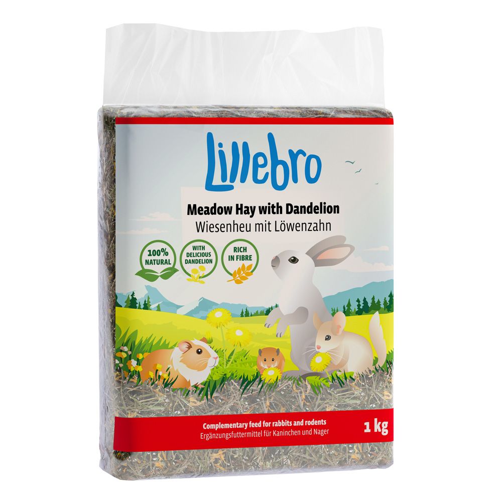 Lillebro Meadow Hay for Small Pets & Rabbits
