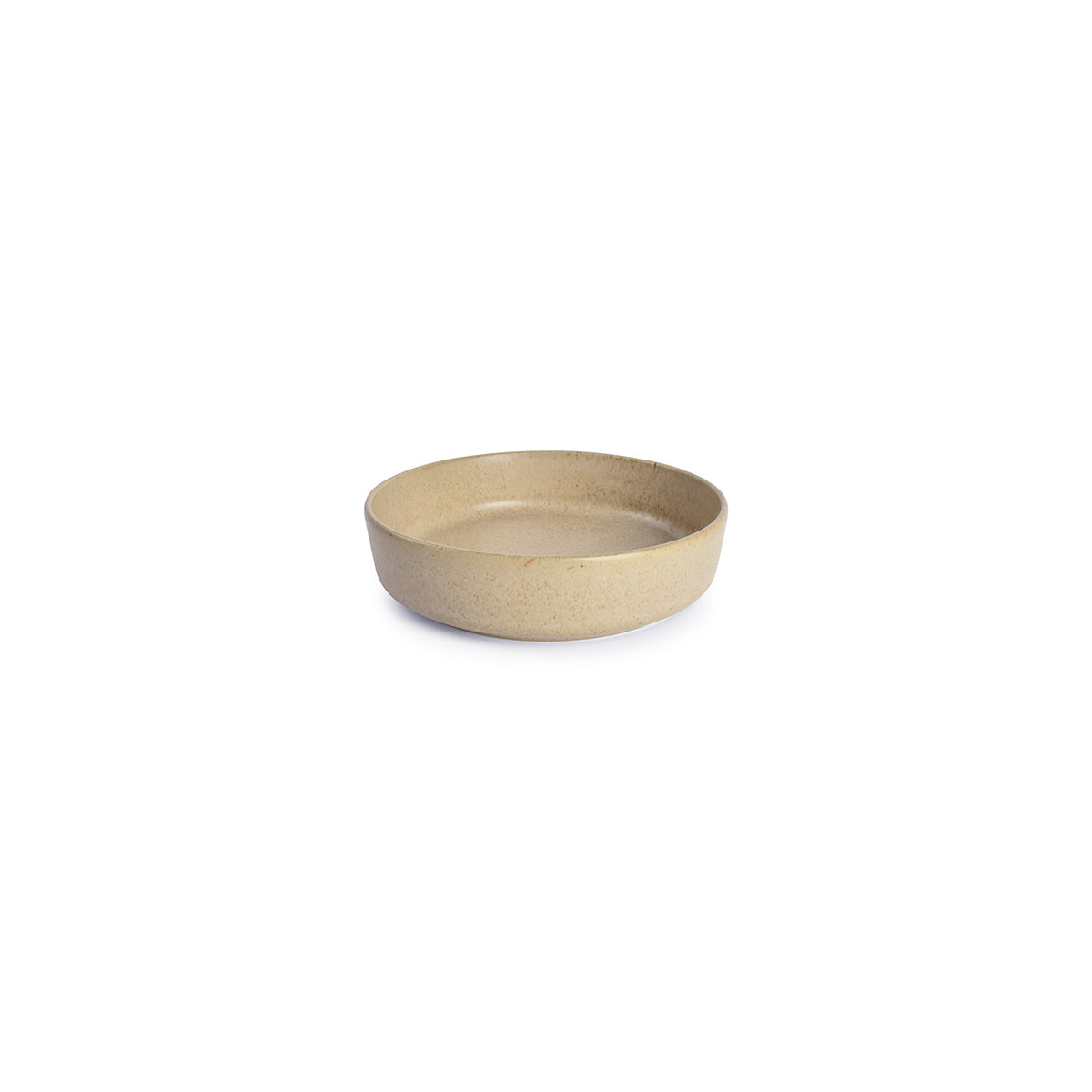 Bonbistro - Diep bord 16xH4cm beige Pila - Set van 2