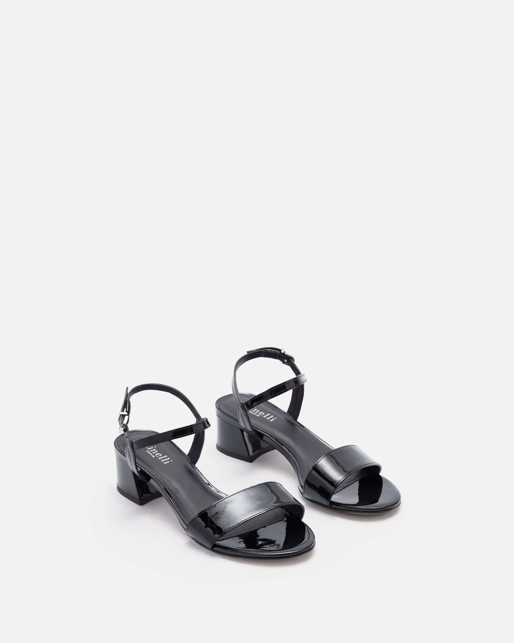 SANDALES CUSTODIA/VER NOIR