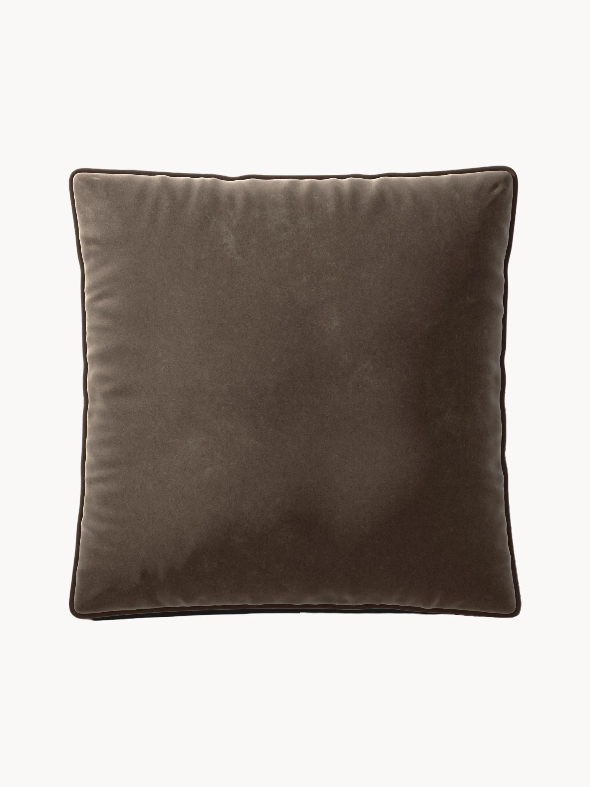 Großes Samt-Sofa-Kissen Vetsak, 60 x 60 cm