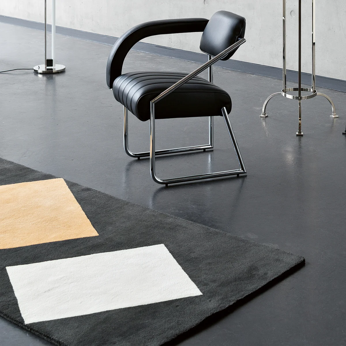 ClassiCon - Bonaparte Wollteppich, 100 x 210 cm, mehrfarbig